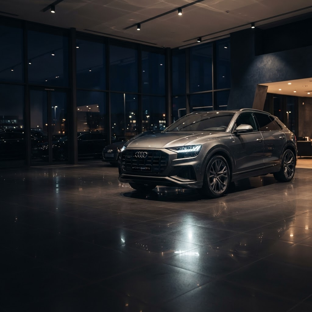 SUV seminuevo certificado en showroom de Grupo Visión